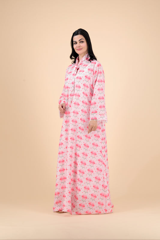 Easy Breezy (Danat Dubai) Pink Floral- S5-P16