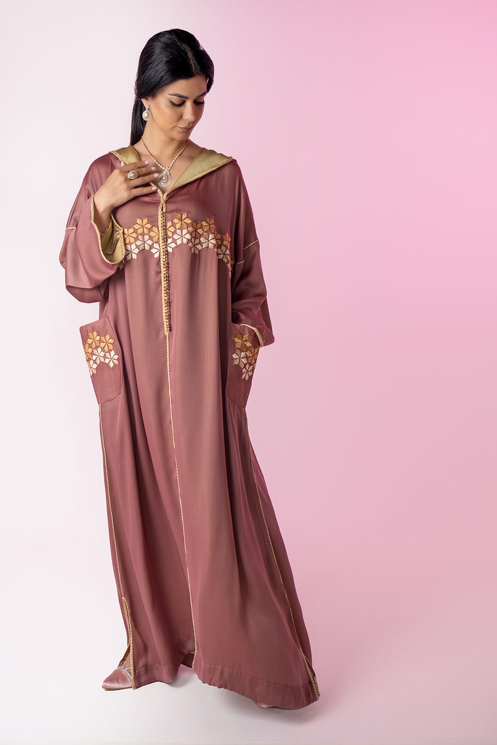 Autumn Kaftan - Peach