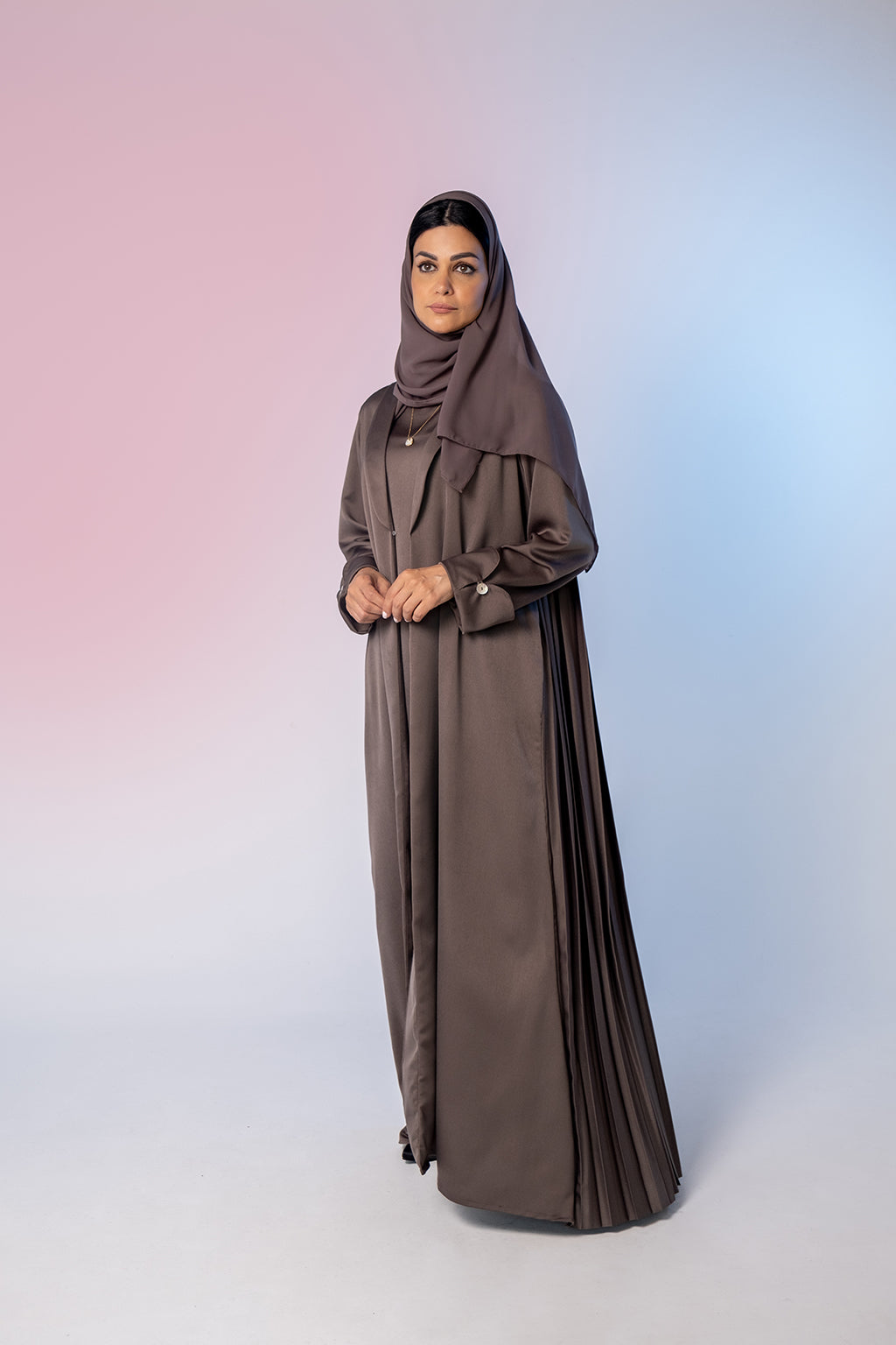 Plain hotsell colour abaya