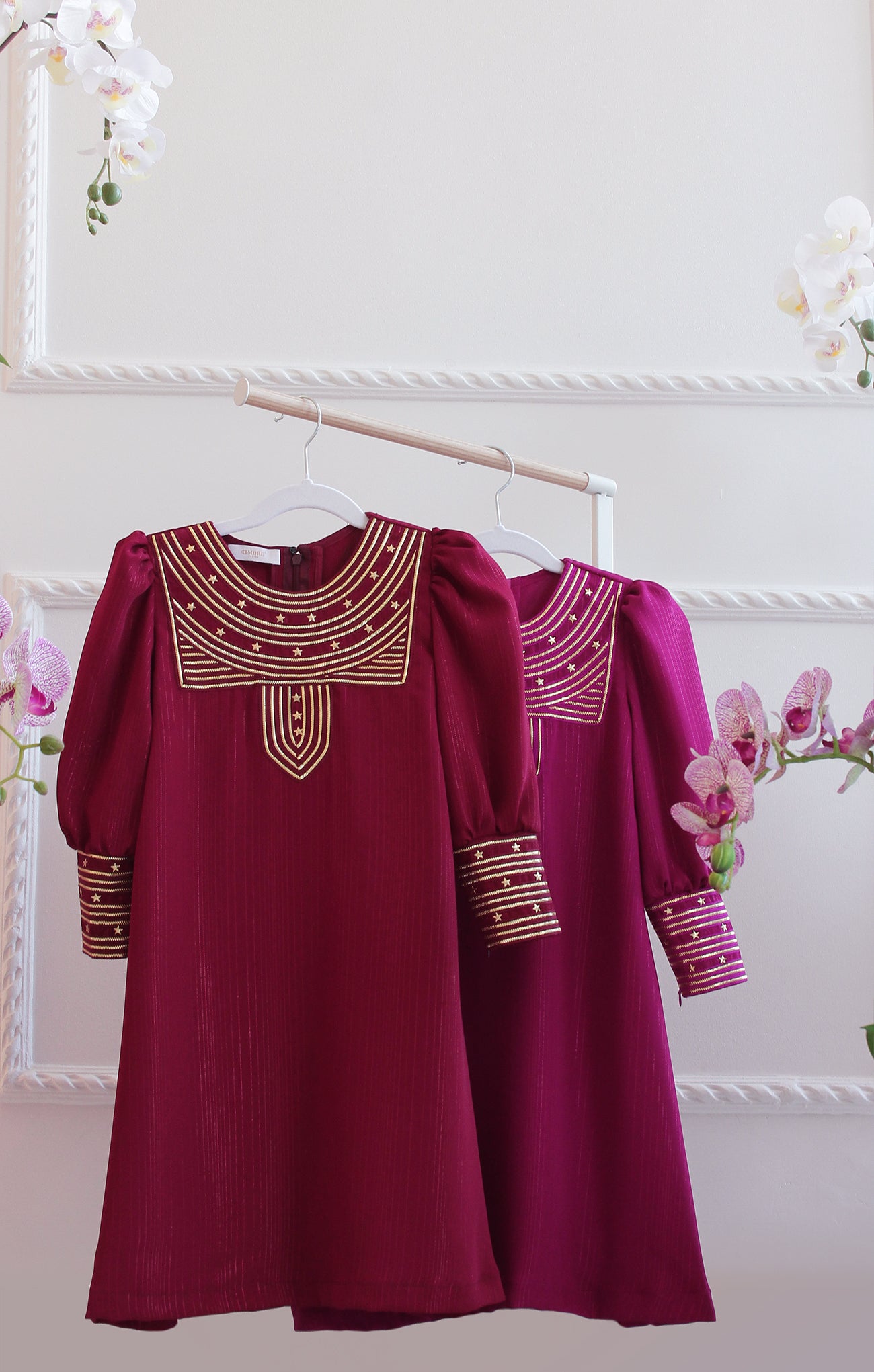 Pre-Ramadan 2023 Talli/W Stars - Maroon