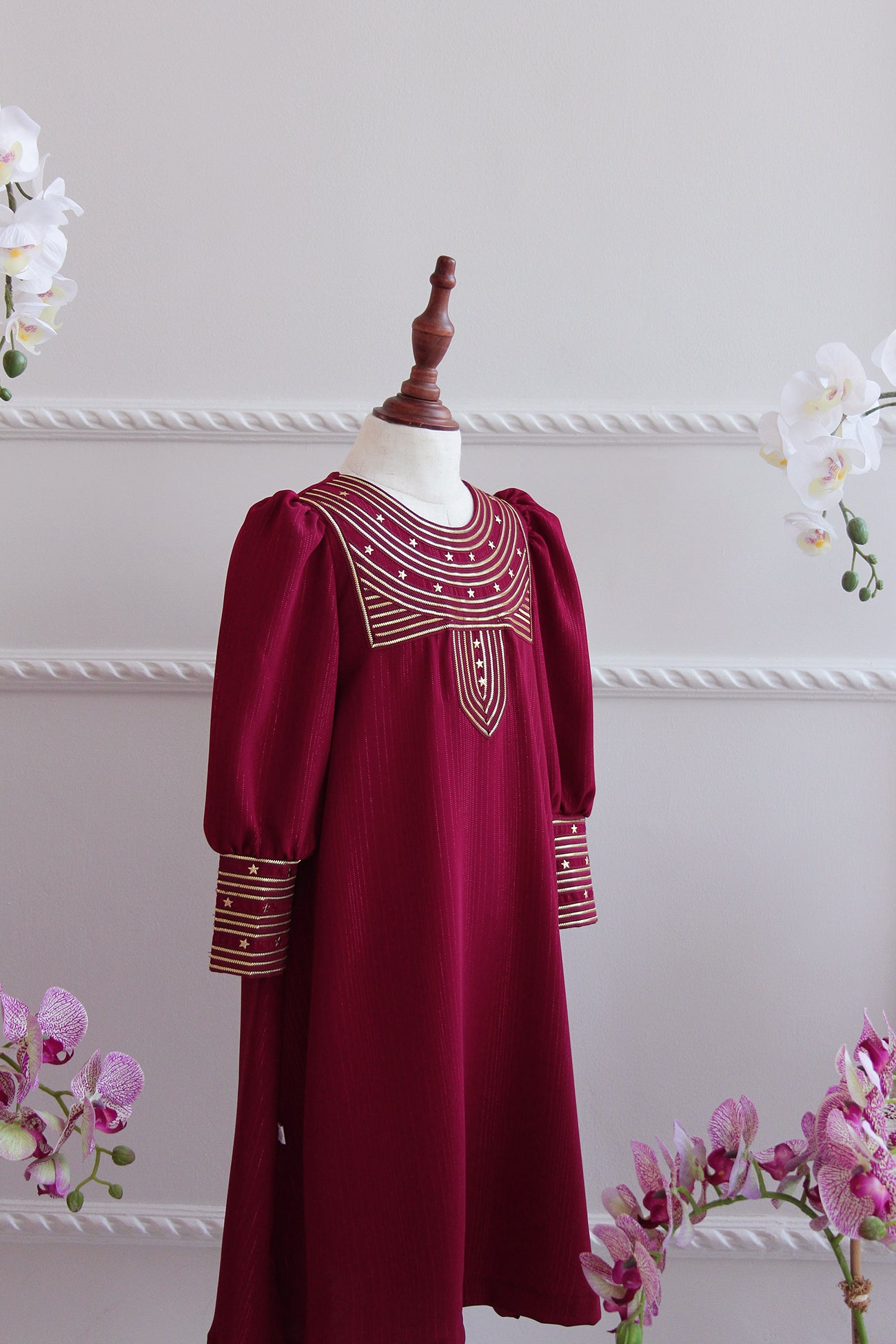 Pre-Ramadan 2023 Talli/W Stars - Maroon