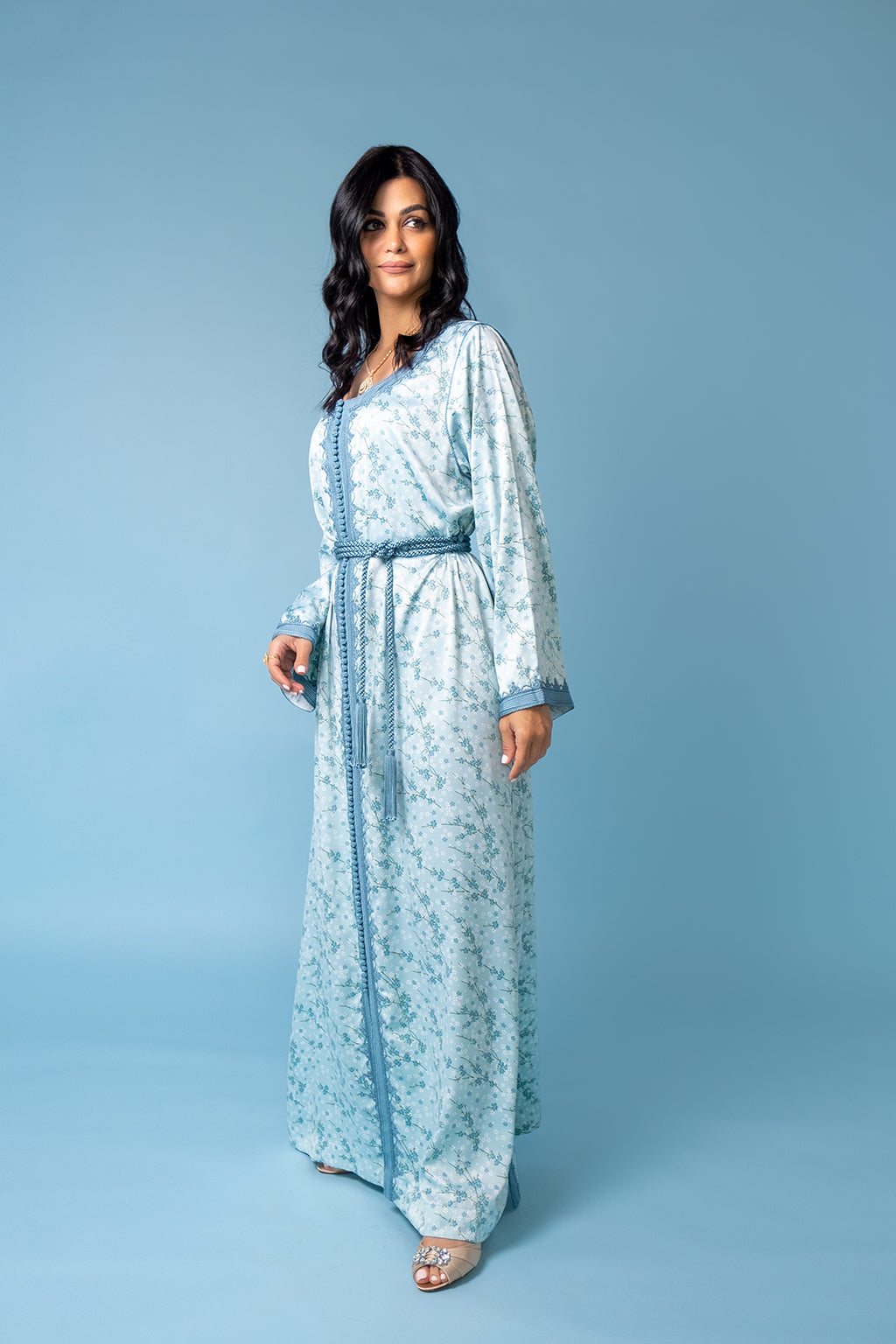 Moroccan Silk Kaftan 09