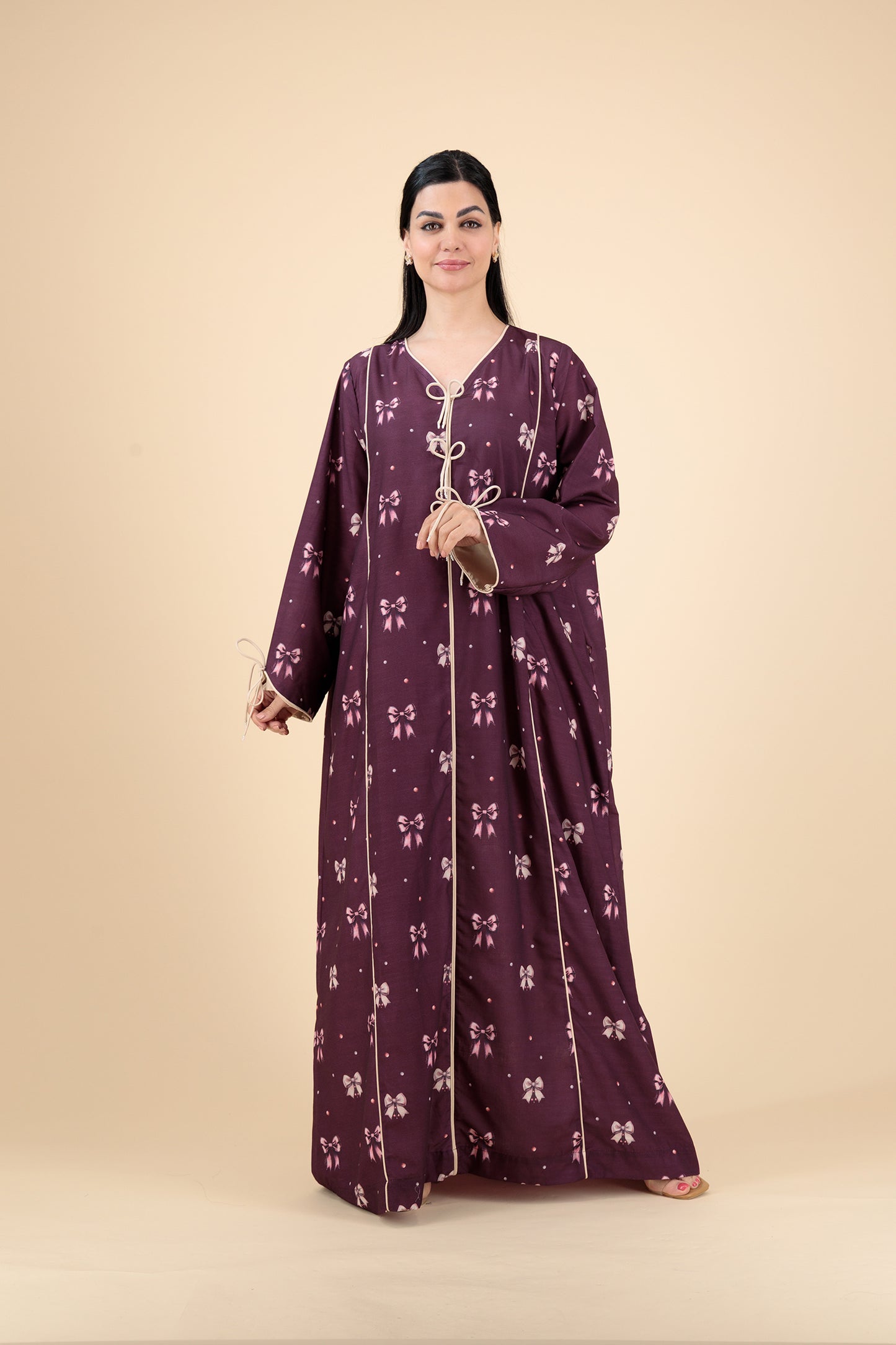 Easy Breezy - Burgundy Bow- S1-P4