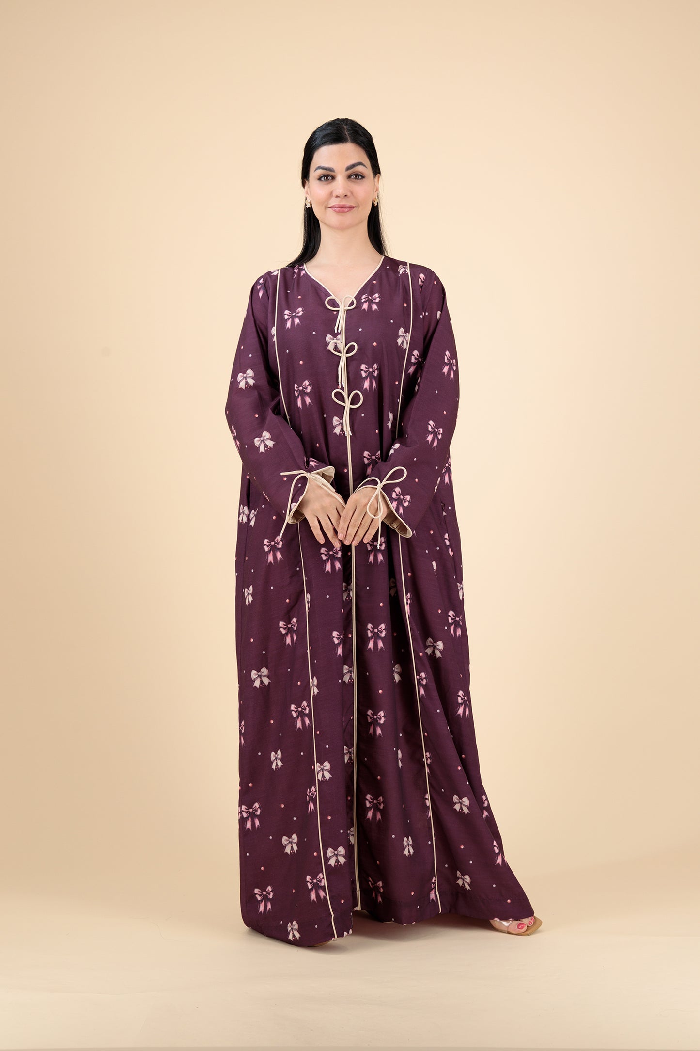 Easy Breezy - Burgundy Bow- S1-P4