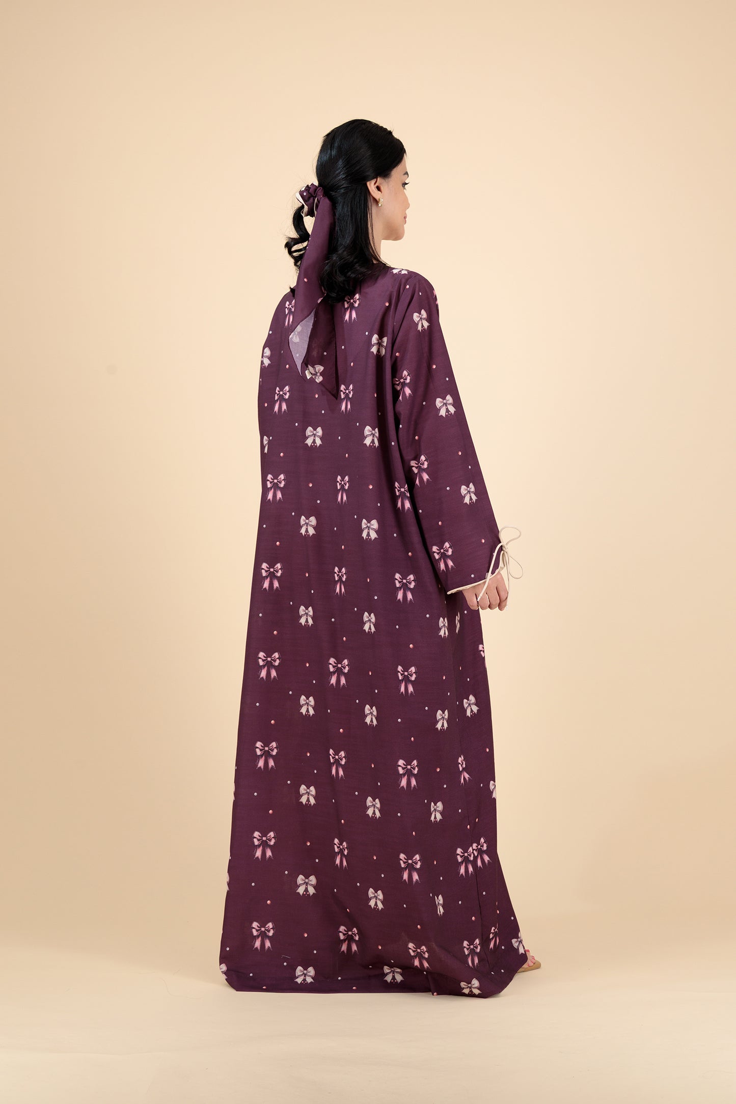 Easy Breezy - Burgundy Bow- S1-P4