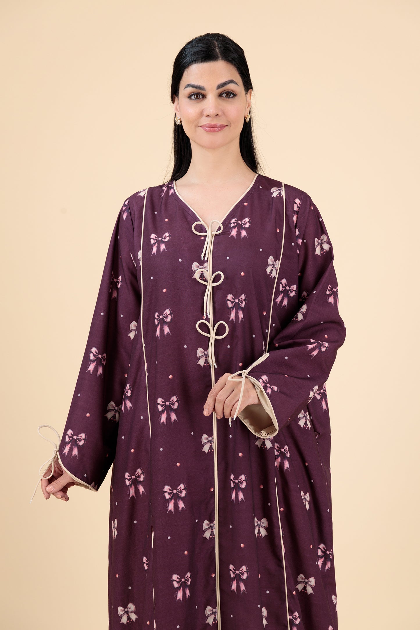 Easy Breezy - Burgundy Bow- S1-P4