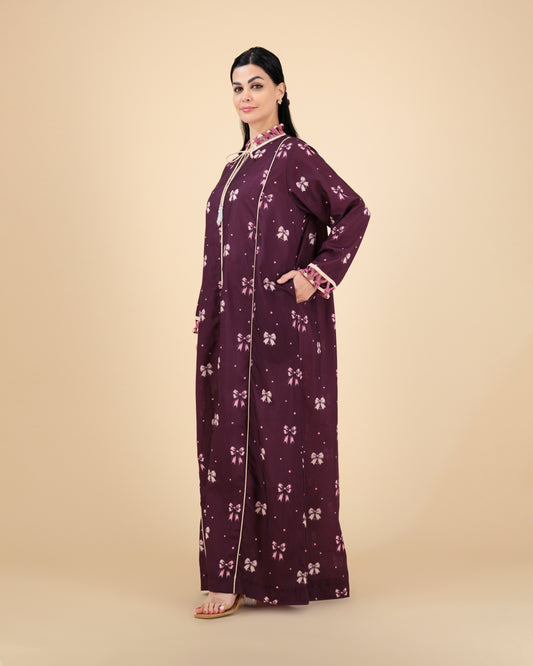 Easy Breezy - Burgundy Bow- S2-P4