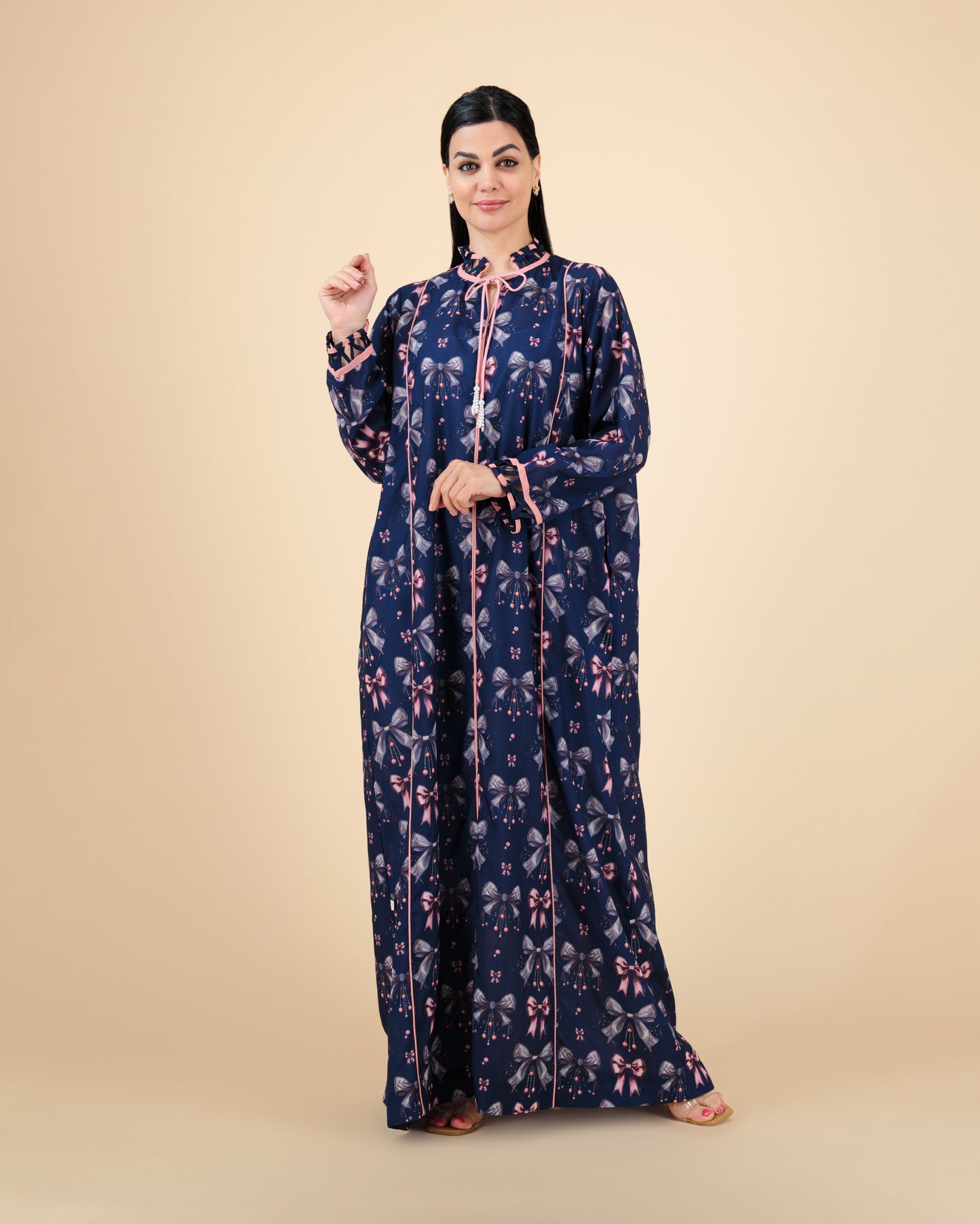 Easy Breezy - Navy Blue/ Bow- S2-P1