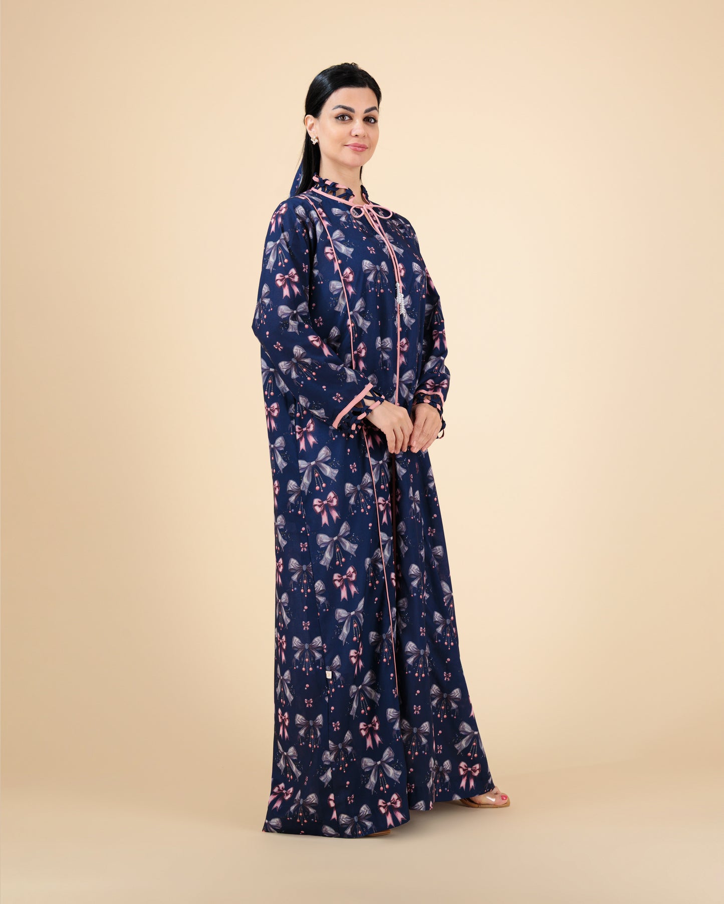 Easy Breezy - Navy Blue/ Bow- S2-P1