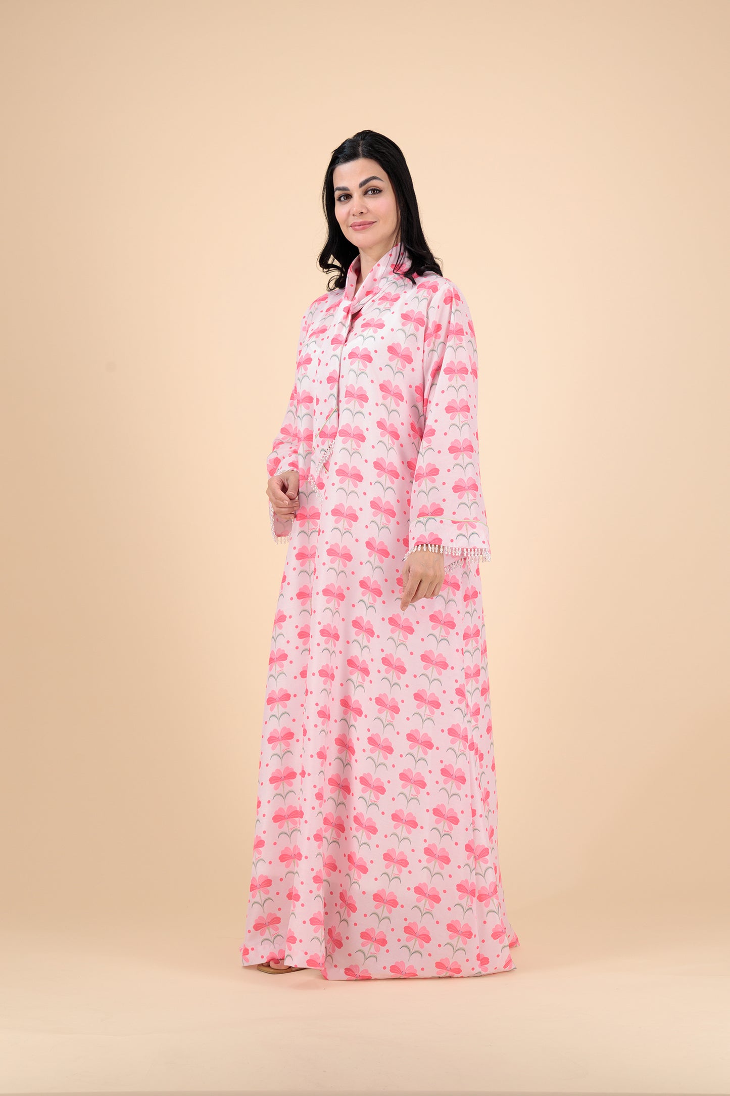 Easy Breezy (Danat Dubai) Pink Floral- S5-P16