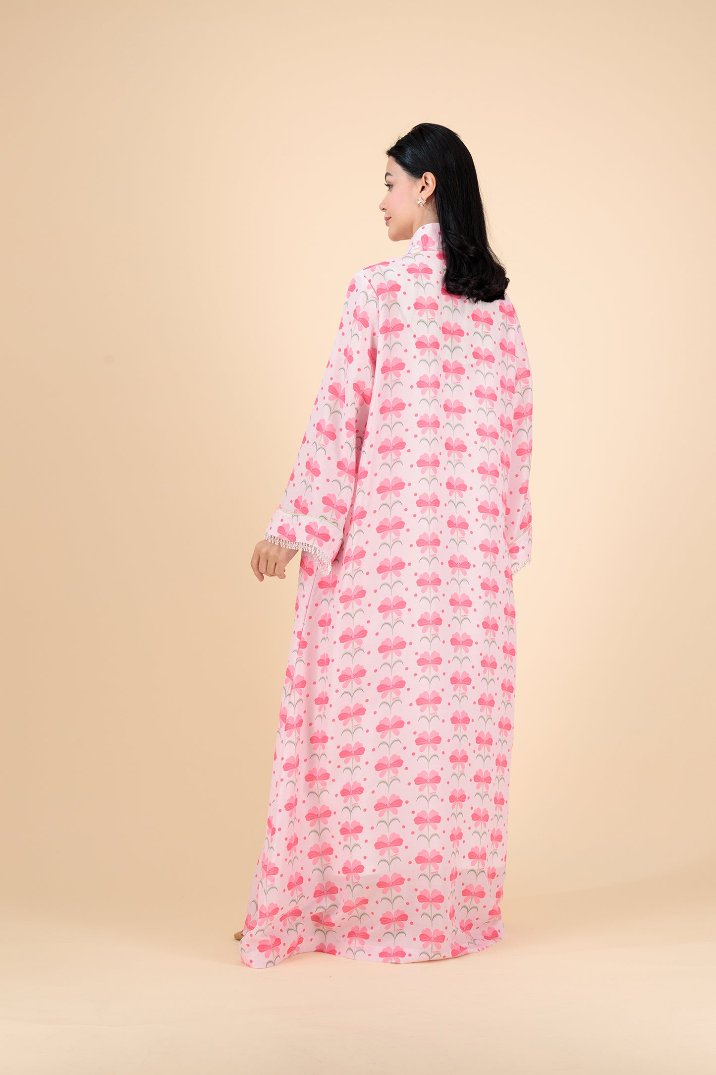 Easy Breezy (Danat Dubai) Pink Floral- S5-P16