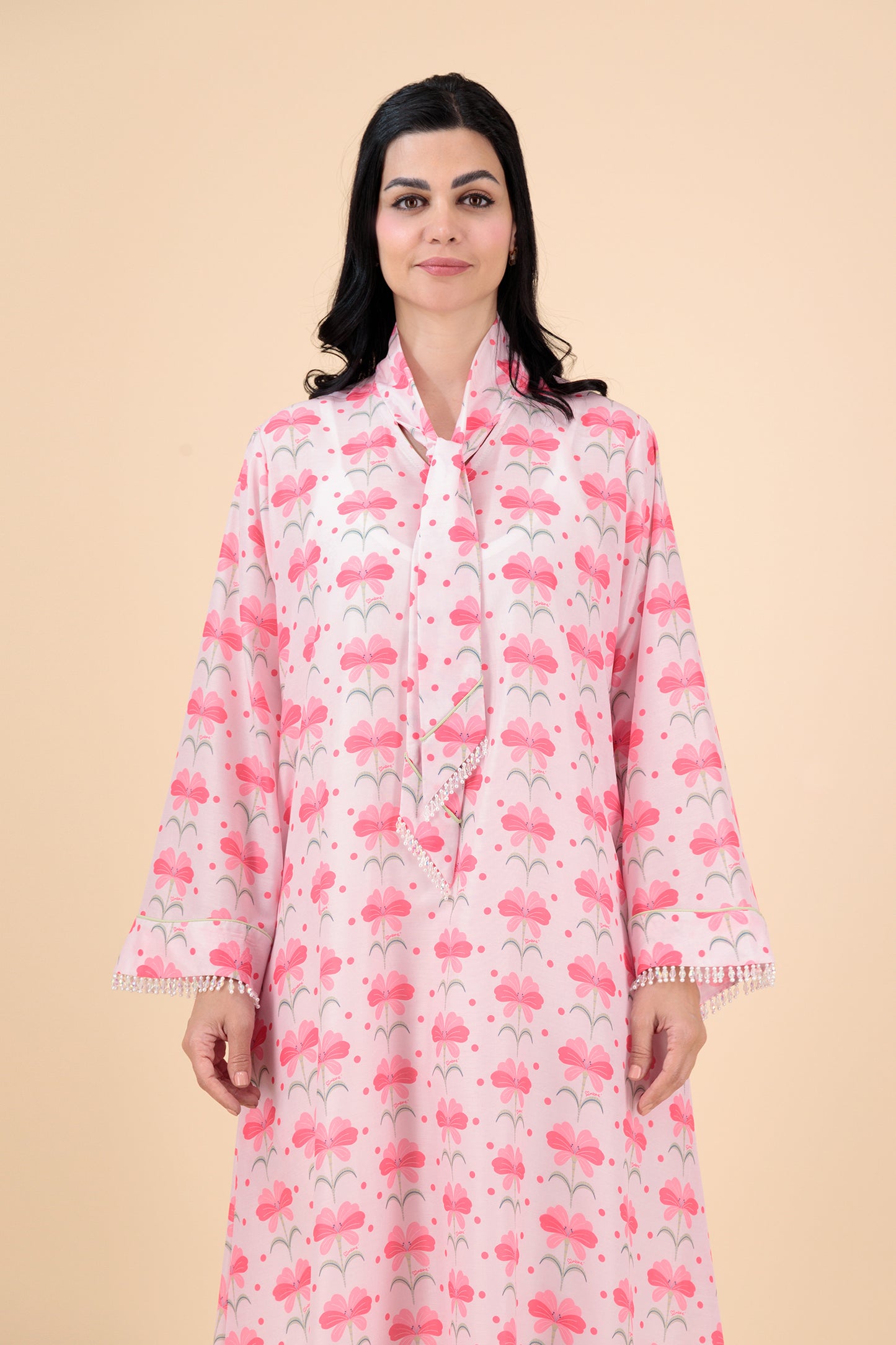 Easy Breezy (Danat Dubai) Pink Floral- S5-P16