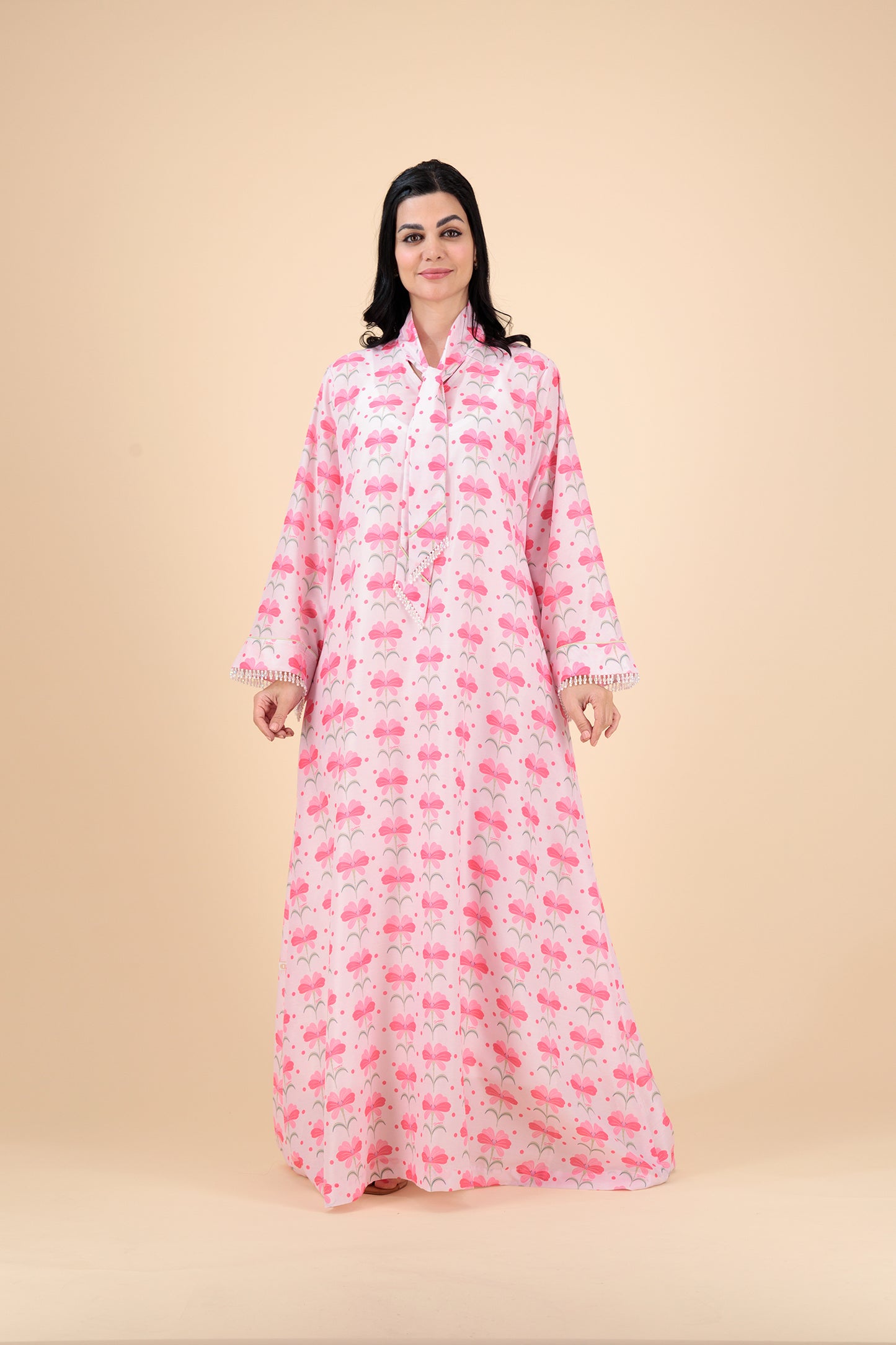 Easy Breezy (Danat Dubai) Pink Floral- S5-P16