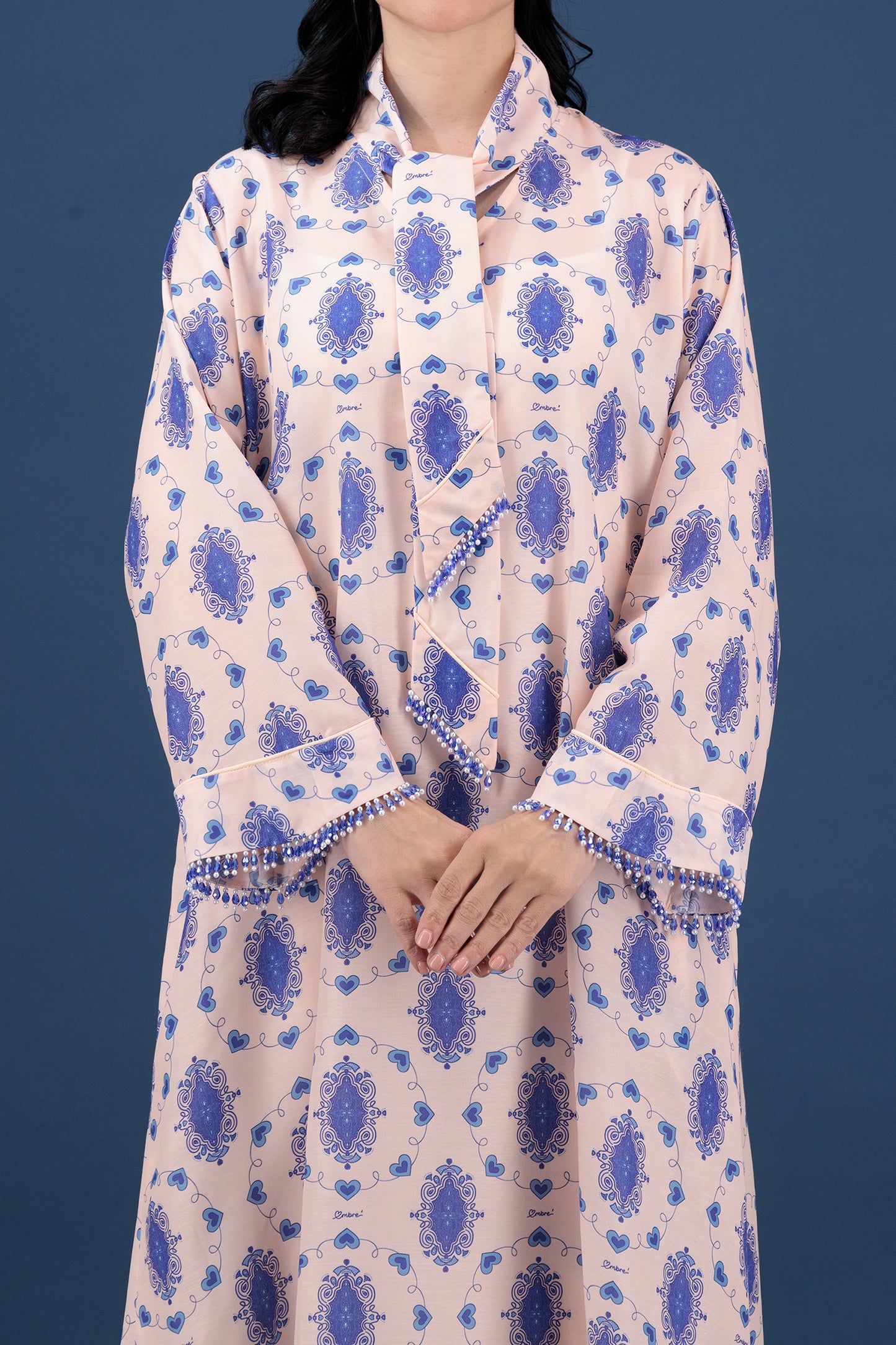 Easy Breezy (Danat Dubai) Beige/blue - S5-P17