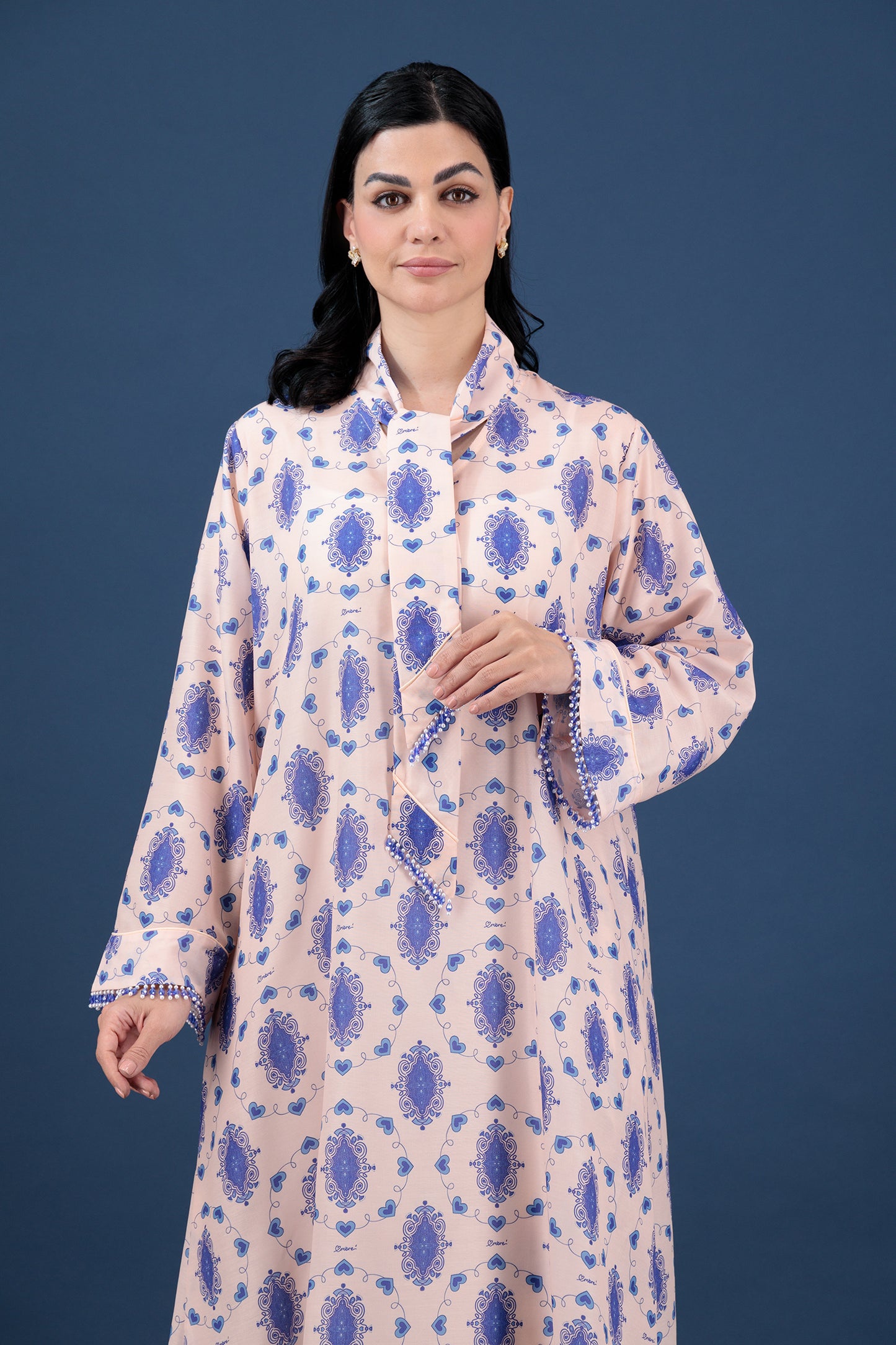 Easy Breezy (Danat Dubai) Beige/blue - S5-P17