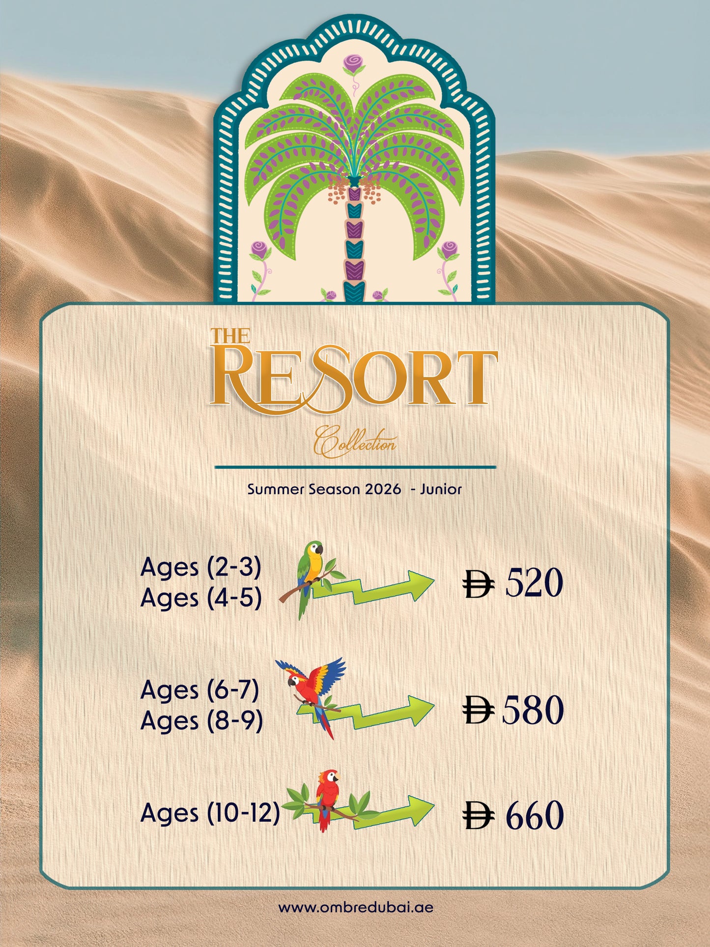 Summer 26 - Resort - Blue