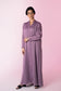 Button Up Dress - Purple