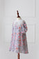 Exclusive - Organza Collar Dress - Floral Chiffon 01