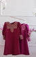 Pre-Ramadan 2023 Talli/W Stars - Maroon