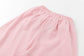 Striped Summer Set – Bow Belt- Pink